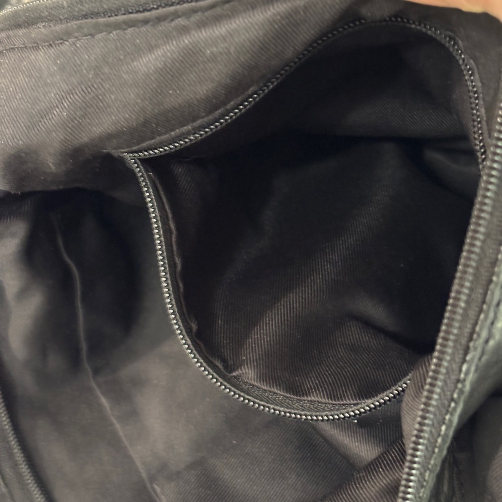Born Black Crossbody Bag with Pebbled Leather Finish - Picture 8 of 11